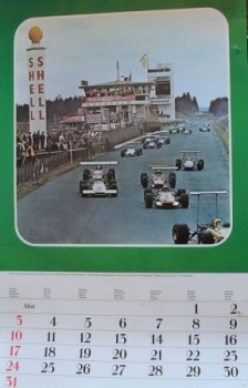 BMW Yearcalendar 1970 Hansa Luebeck (8718)